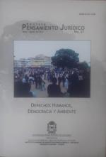 Revista Pensamiento JurÃ­dico NÂ°37. Derechos Humanos, Democracia y Ambiente.